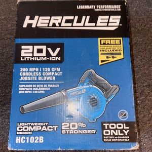 Compact leaf blower